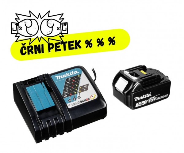 Akumulator 3.0 Ah + hitri polnilnik Makita 191A24-4